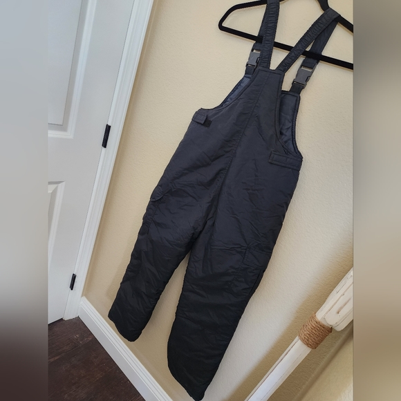 Boy's Black Sportrax Active Performance Gear, Snow Bibs, Size 10/12 - Picture 6 of 9